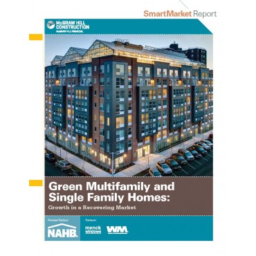 McGraw Hill Construction Green Multifamily and Single Family Homes SmartMarket Report (2014)
