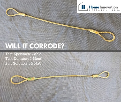 #willitcorrode: steel cable