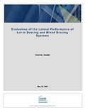 Evaluation of the Lateral Performance of Let-In Bracing and Mixed Bracing Systems