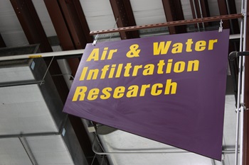 Air and Water Infiltration Research