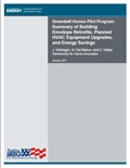Greenbelt Homes Energy Retrofit Pilot Program Final Technical Report