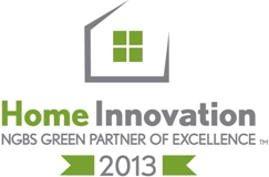 2013 Home Innovation NGBS Green Partner of Excellence