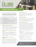 NGBS Green - Good for Investors